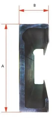 Steel rear_corner_post_roadside