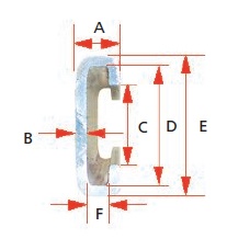 ALUM C CHANNEL 115.75”