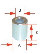 BUSHING 22MM FOR AF DOOR