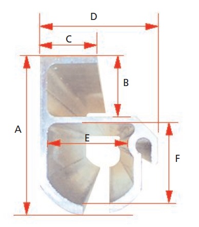 ALUMINUM RAIL TYPE 13