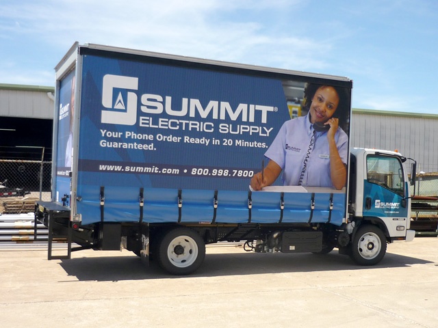 Summit Curtainside Trailer Graphics