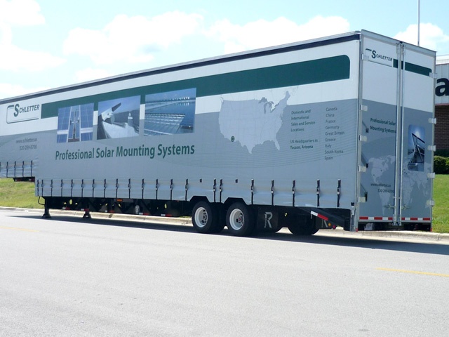 Schletter Curtainside Trailer